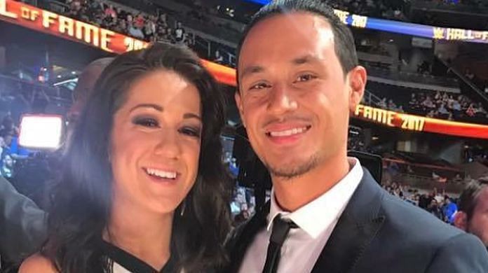 Bayley with Aaron Solow, Source: Bayley’s Instagram